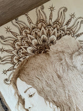Load image into Gallery viewer, Strength Pyrography Art