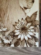 Load image into Gallery viewer, Strength Pyrography Art