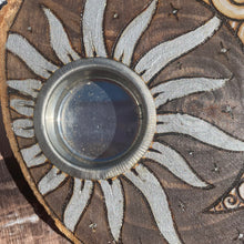 Load image into Gallery viewer, Wooden Tealight Holder with Sun and Moon Design | Pyrography | Woodburning