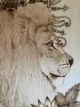 Load image into Gallery viewer, Strength Pyrography Art