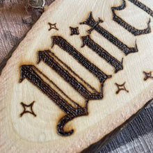 Load image into Gallery viewer, Witch Bitch Wooden Sign |Pyrography Altar Decor |Woodburning Art