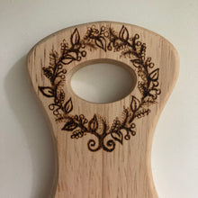 Load image into Gallery viewer, Kitchen Witch Wooden Chopping Board | Pyrography Kitchen Decor | Woodburning Art | Kitchen Witch Gift