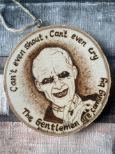 Load image into Gallery viewer, Horror Character Pyrography Wooden Hanging Decorations | Woodburning Halloween Decor