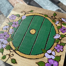 Load image into Gallery viewer, Hobbit Door Wooden Box | Woodburning | Pyrography | Jewellery Box | Trinket Box