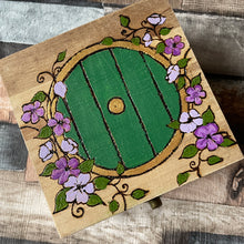 Load image into Gallery viewer, Hobbit Door Wooden Box | Woodburning | Pyrography | Jewellery Box | Trinket Box