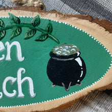 Load image into Gallery viewer, Kitchen Witch Wooden Sign, Handpainted