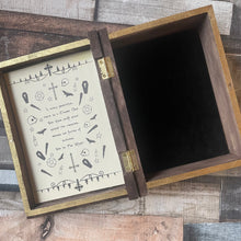 Load image into Gallery viewer, Buffy Inspired Vampyr Book Wooden Box