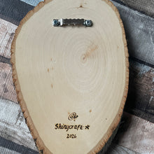 Load image into Gallery viewer, Ghostface Pyrography Art | Woodburning | Horror Character Home Decor | Halloween | Scream