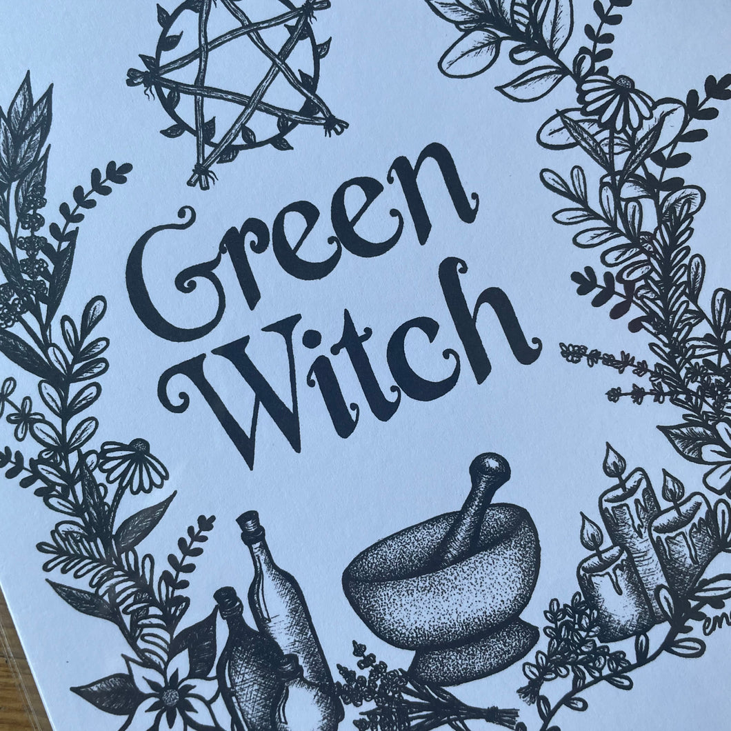 A5 Art Prints of my Original Pyrography or Pen Art