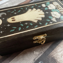 Load image into Gallery viewer, Death Tarot Box - Woodburning - Pyrography