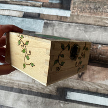 Load image into Gallery viewer, Hobbit Door Wooden Box | Woodburning | Pyrography | Jewellery Box | Trinket Box