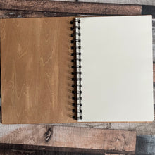 Load image into Gallery viewer, Book of Shadows Wooden Notebook