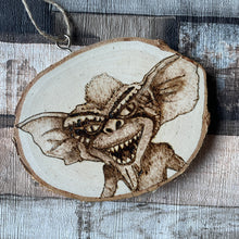 Load image into Gallery viewer, Horror Character Pyrography Wooden Hanging Decorations | Woodburning Halloween Decor
