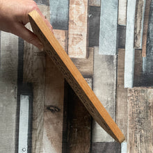 Load image into Gallery viewer, Ouija Wooden Chopping Board | Beech Wood Pyrography | Woodburning