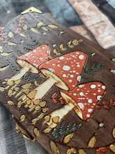 Load image into Gallery viewer, Mushroom Wooden Box | Pyrography | Woodburning | Autumn Decor