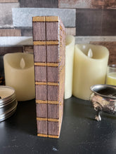 Load image into Gallery viewer, Vampyr Wooden Box | Book Shaped Pyrography Box | Woodburning | Buffy inspired