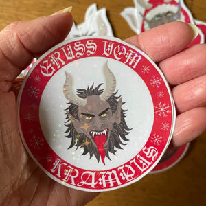 Krampus Stickers