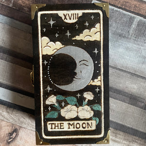 The Moon Tarot Box - Pyrography - Woodburning