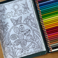 Load image into Gallery viewer, Wheel of the Year Colouring Book | Downloadable Colouring Sheets for all the Pagan / Witch Sabbats