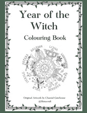 Load image into Gallery viewer, Wheel of the Year Colouring Book | Downloadable Colouring Sheets for all the Pagan / Witch Sabbats