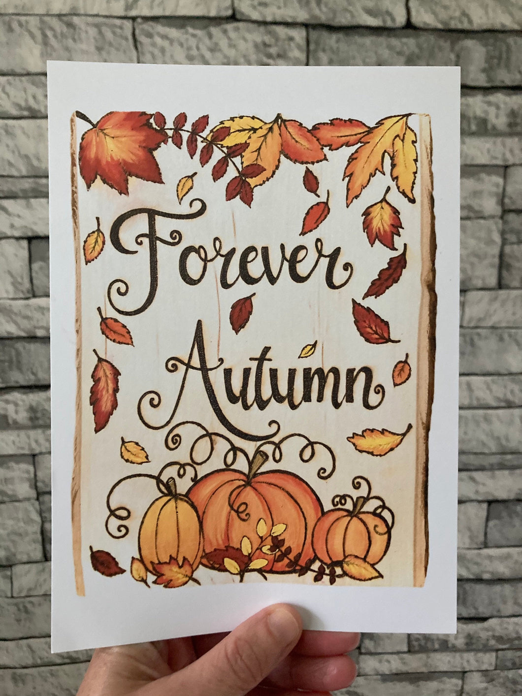 Forever Autumn Print