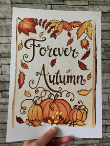 Forever Autumn Print