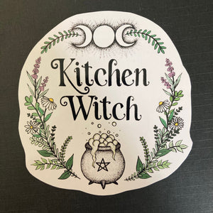 Kitchen Witch Sticker