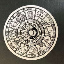Load image into Gallery viewer, Zodiac Astrology Wheel Sticker