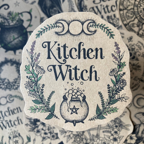 Kitchen Witch Sticker
