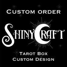 Load image into Gallery viewer, Custom Designed Tarot Box